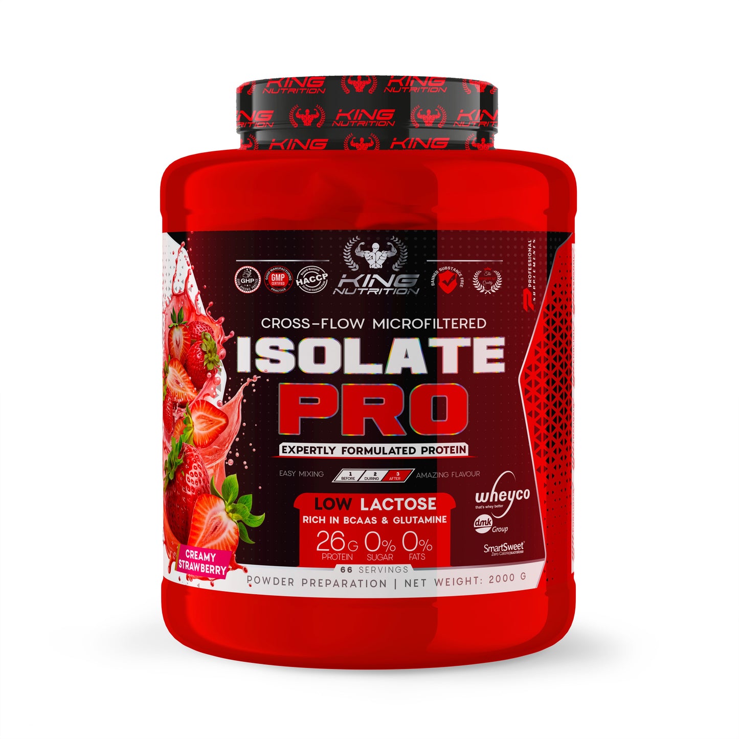 King Nutrition Pro Isolate 2Kg Low-Fat Isolated Protein