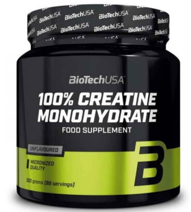 Biotechusa Creatine 100% Micronized 300 Gr Neutral Flavor