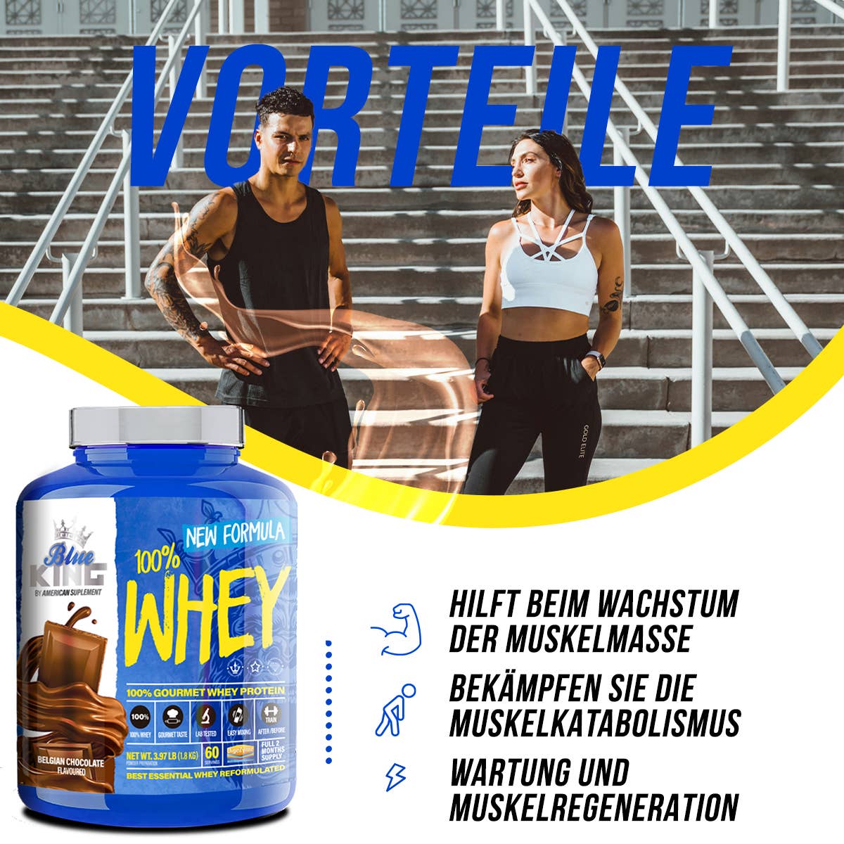 WHEY PROTEIN BLUE KING | 2kg