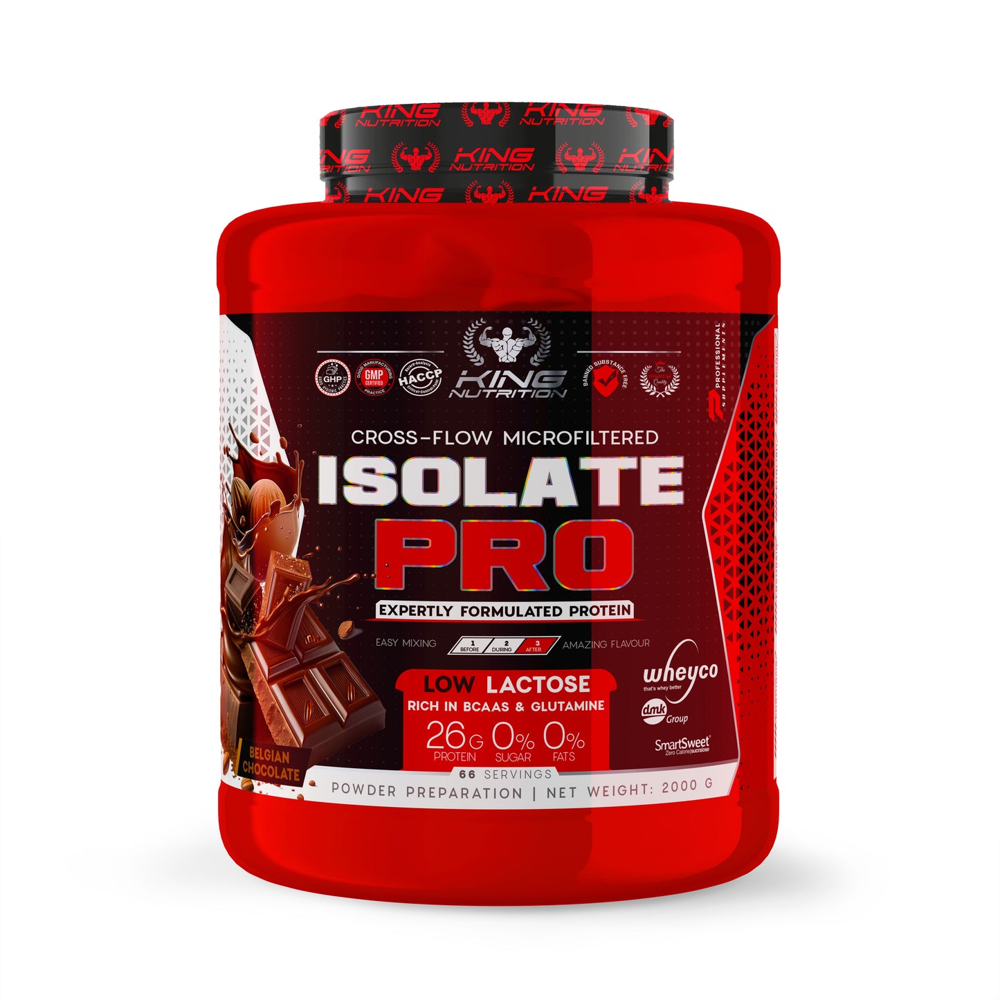 King Nutrition Pro Isolate 2Kg Low-Fat Isolated Protein