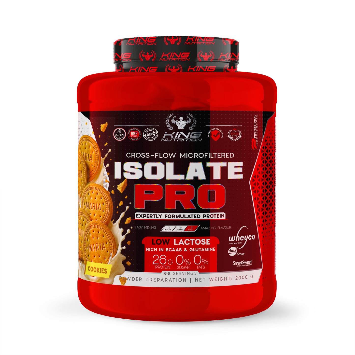 King Nutrition Pro Isolate 2Kg Low-Fat Isolated Protein