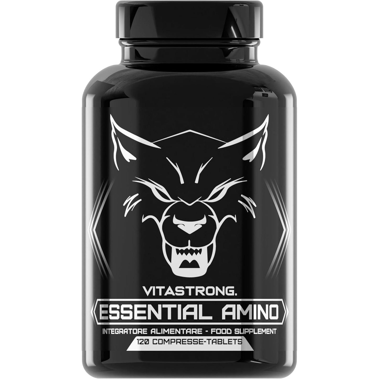 EAA Essential Amino Acids Vitastrong, 8 EAA Essential Amino Acids with Bcaas Branched Amino Acids Leucine, L Lysine, L Tryptophan, 120 Tablets for Pre Workout, Intra Workout, Post Workout