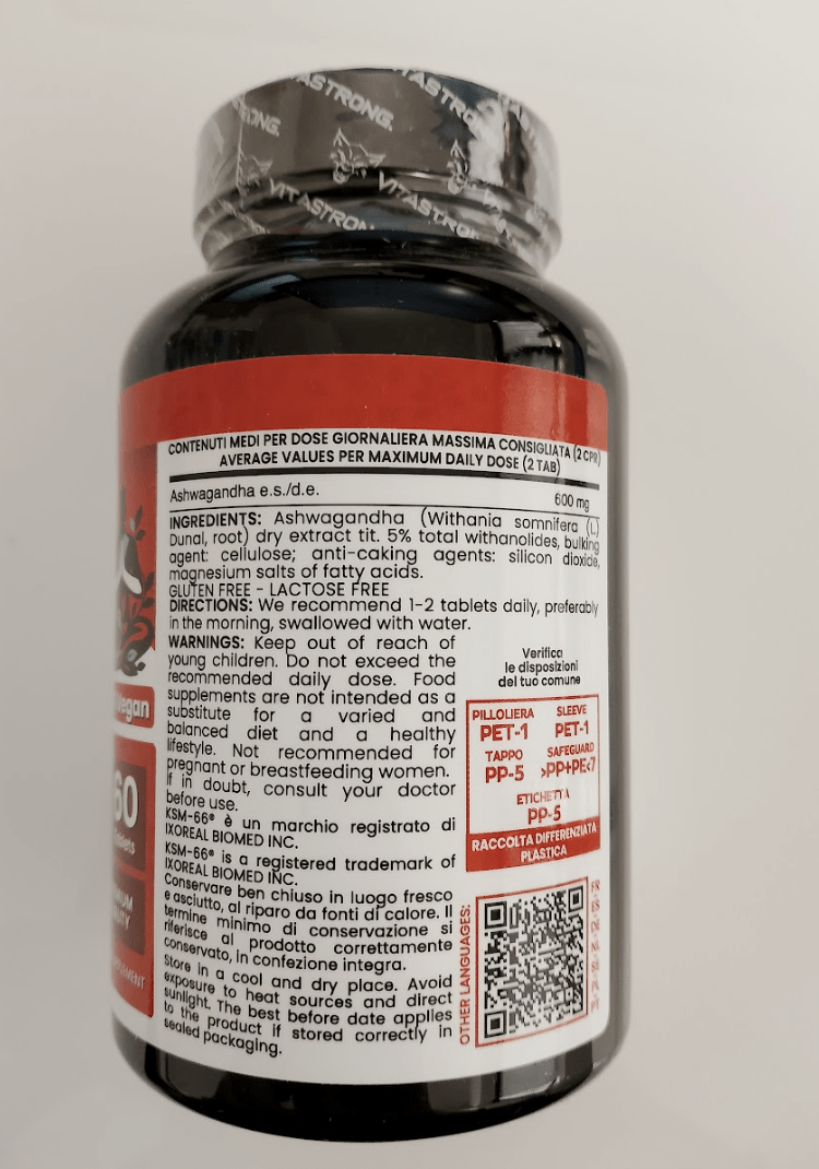 Ashwagandha KSM-66 Vitastrong