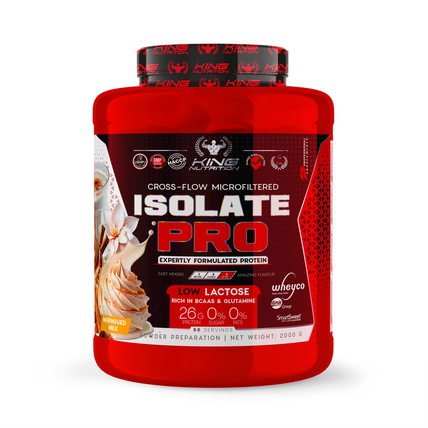 King Nutrition Pro Isolate 2Kg Low-Fat Isolated Protein