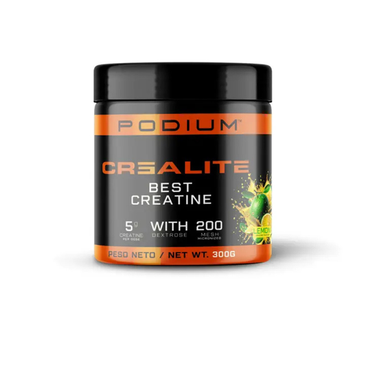 CREATINA MONOHIDRATO PODIUM CREALITE 300gr LEMON with DEXTROSE