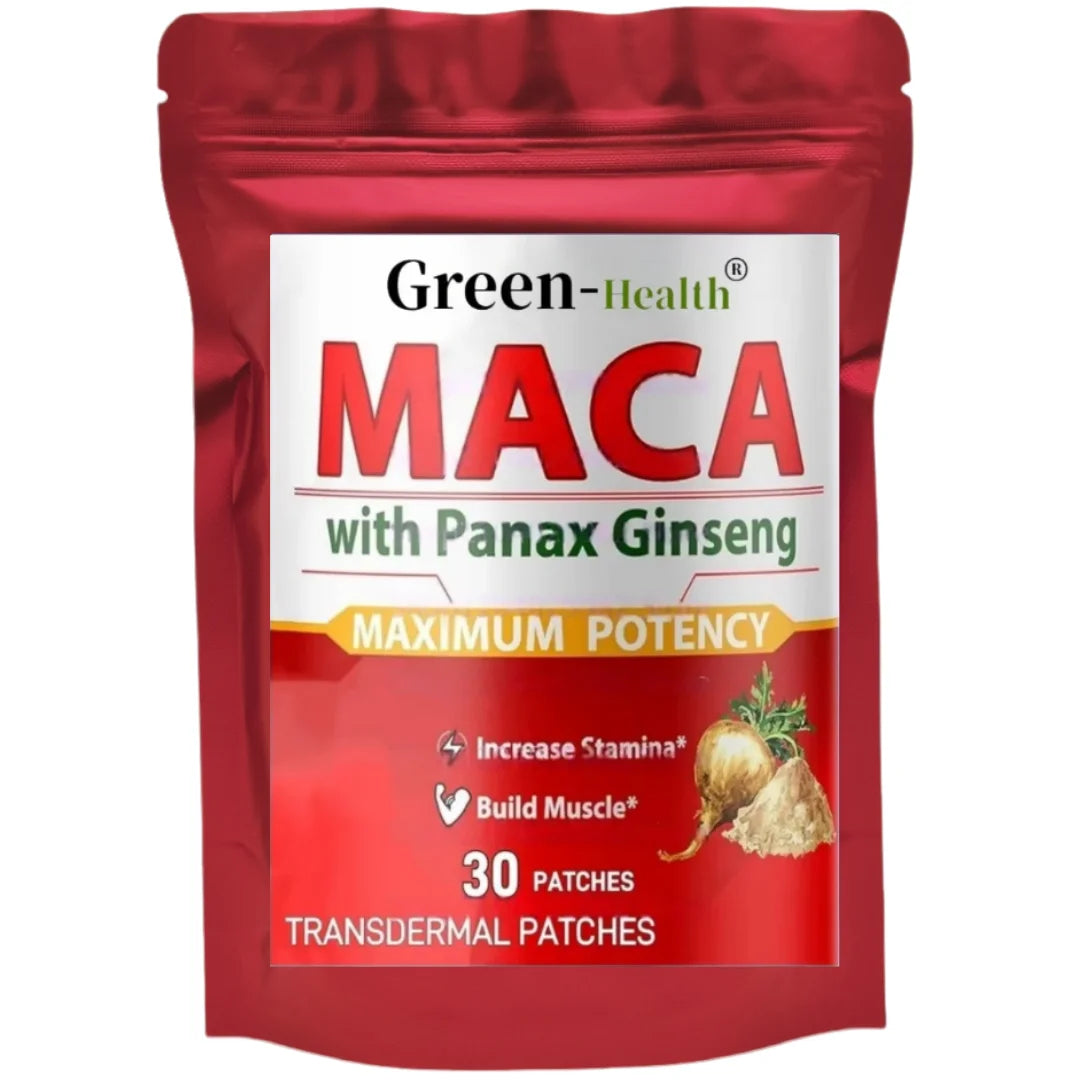 Maca Root + Ginseng Extract | 30 Patches