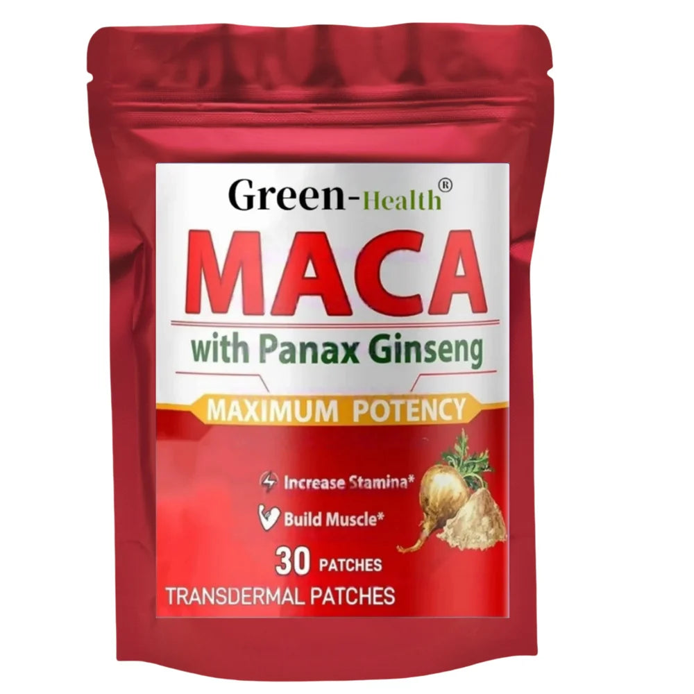 Maca Root + Ginseng Extract | 30 Patches