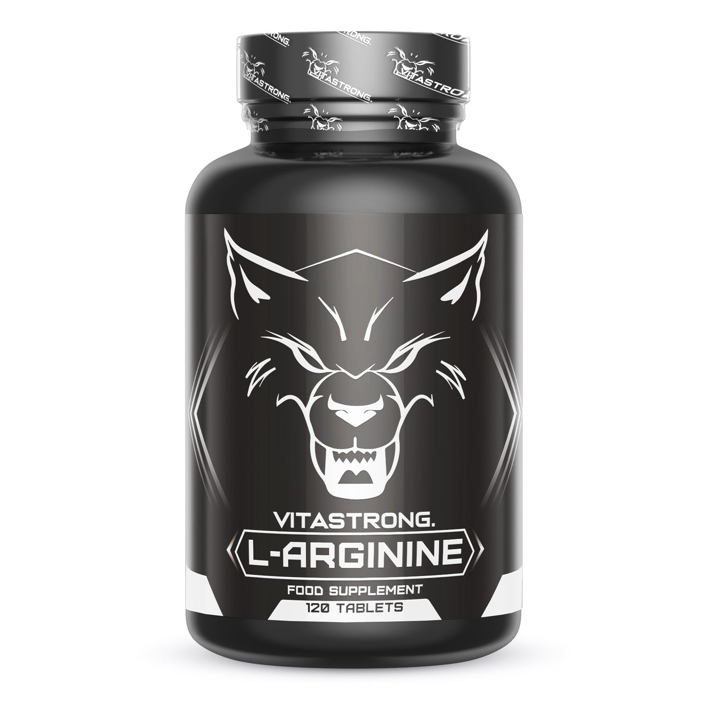 Vitasstrong L-Arginine 120 Tablets | Dietary Supplement with L-Arginine