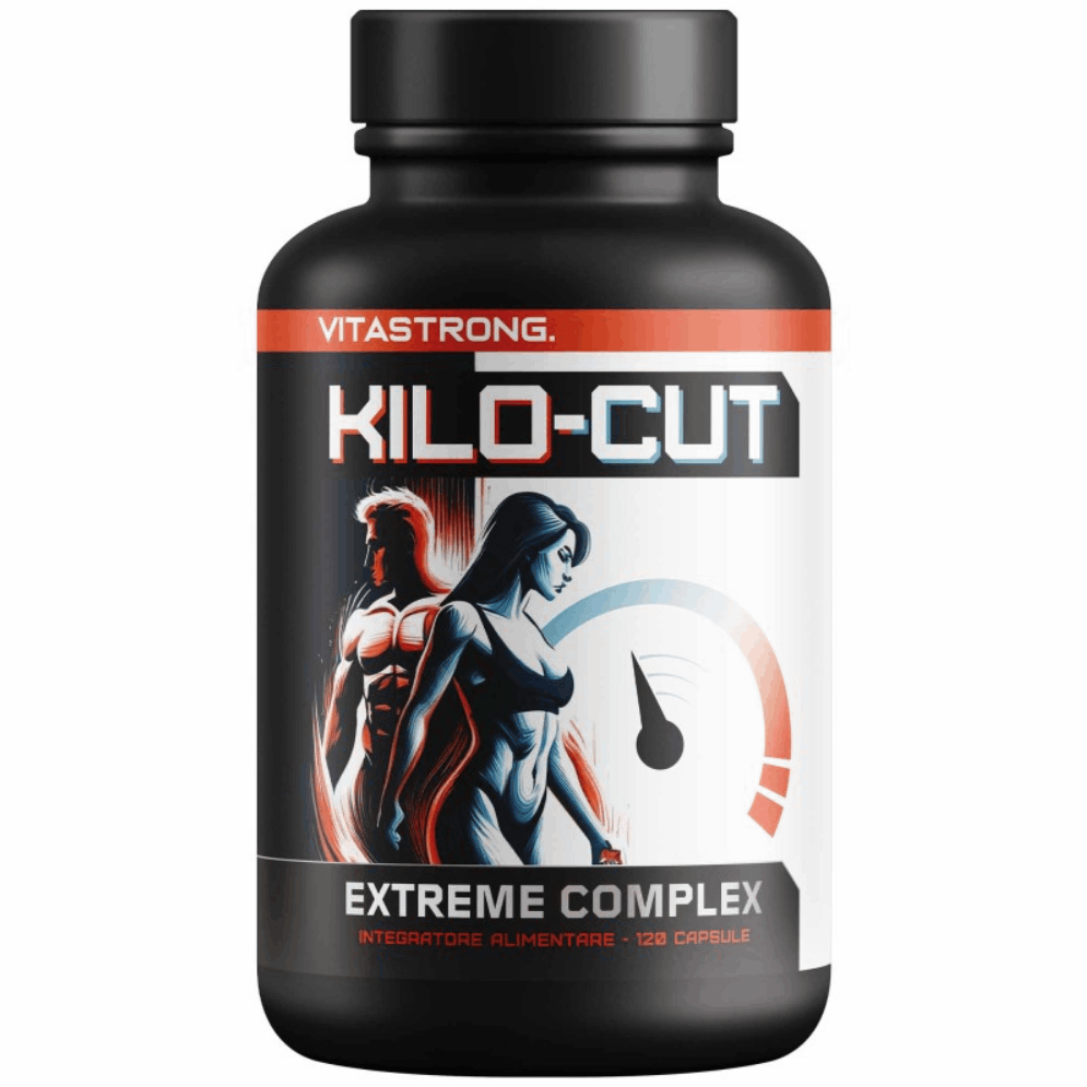 Kilo-Cut Vitastrong Vegan – Powerful Dietary Supplement with Glucomannan, Garcinia, L-Carnitine, Matcha Tea Powder, Choline, Prickly Pear, and Chromium – Next-Gen Keto Formula for Optimal Body Definition