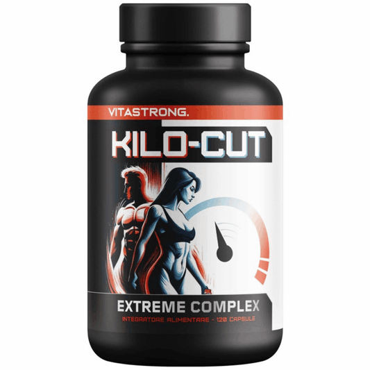 Kilo-Cut Vitastrong Vegan – Powerful Dietary Supplement with Glucomannan, Garcinia, L-Carnitine, Matcha Tea Powder, Choline, Prickly Pear, and Chromium – Next-Gen Keto Formula for Optimal Body Definition