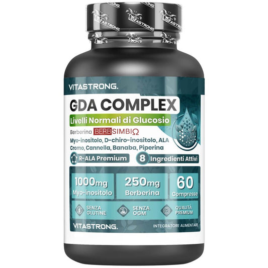 GDA Vitastrong Vegan Supplement, Lipid Complex with Berberine