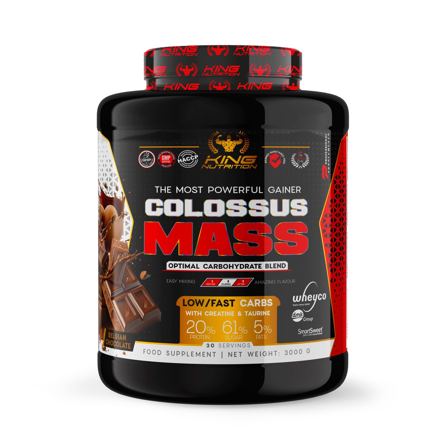 King Nutrition Colossus Mass 3Kg Weight Gainer Creatine