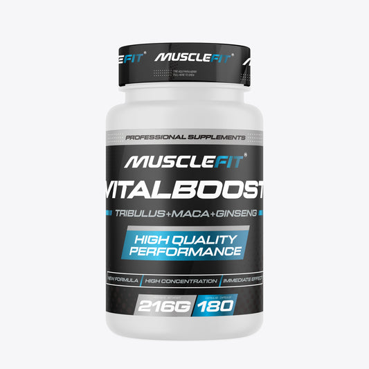 VITALBOOST - Tribulus + MACA + Ginseng │180 cápsulas