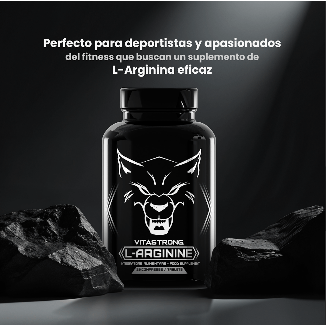 Arginine 4500mg + Vitamin B6, 120 Vegetal L-Arginine HCL Tablets with Pure L-Arginine, Kyowa Quality, Nitric Oxide Production, Non-GMO Pre-Workout, Made in Italy
