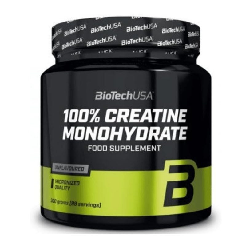 Biotechusa Creatine 100% Micronized 300 Gr Neutral Flavor