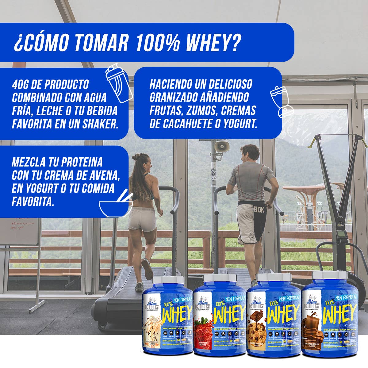 WHEY PROTEIN BLUE KING | 2kg