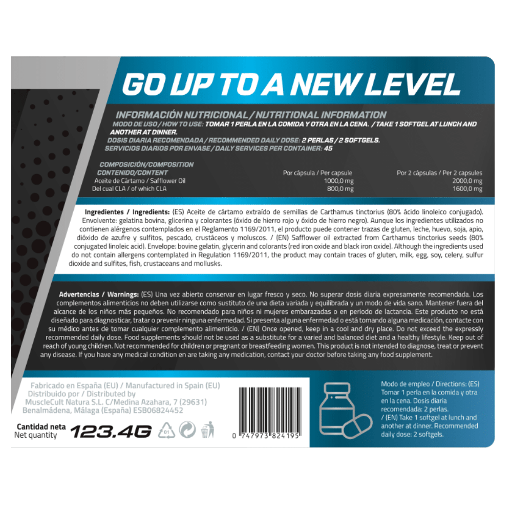 CLA - Pure Linoleic Acid │90 cápsulas